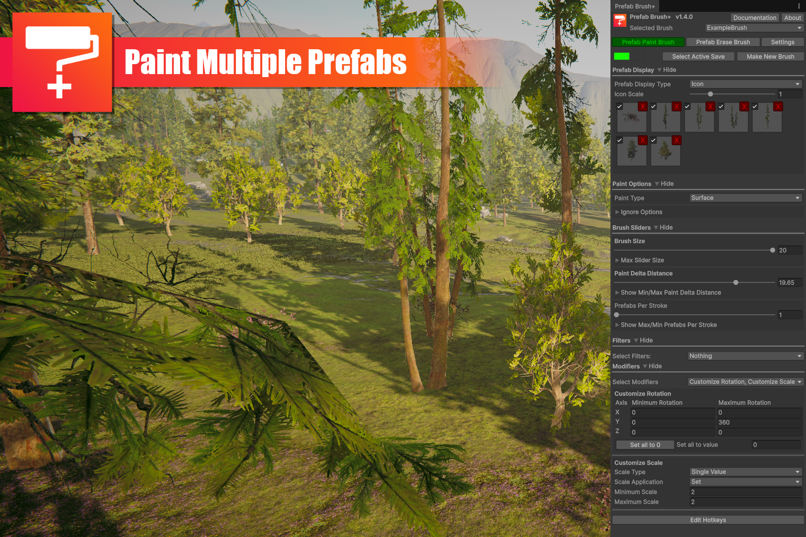 Paint Multiple Prefabs